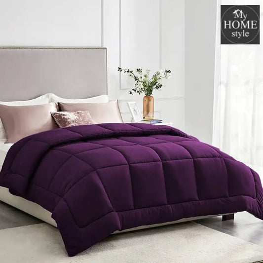 Luxury Soft Winter Comforter Magenta - myhomestyle.pk