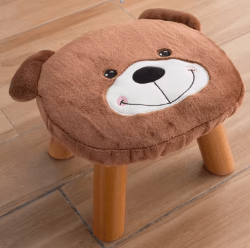 Luxury Solid wood Cartoon Stool - 1468 - myhomestyle.pk