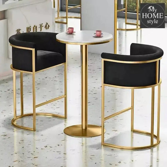 Luxury Space Saver Dining Table & Chairs 3 Pcs - 1170 - myhomestyle.pk