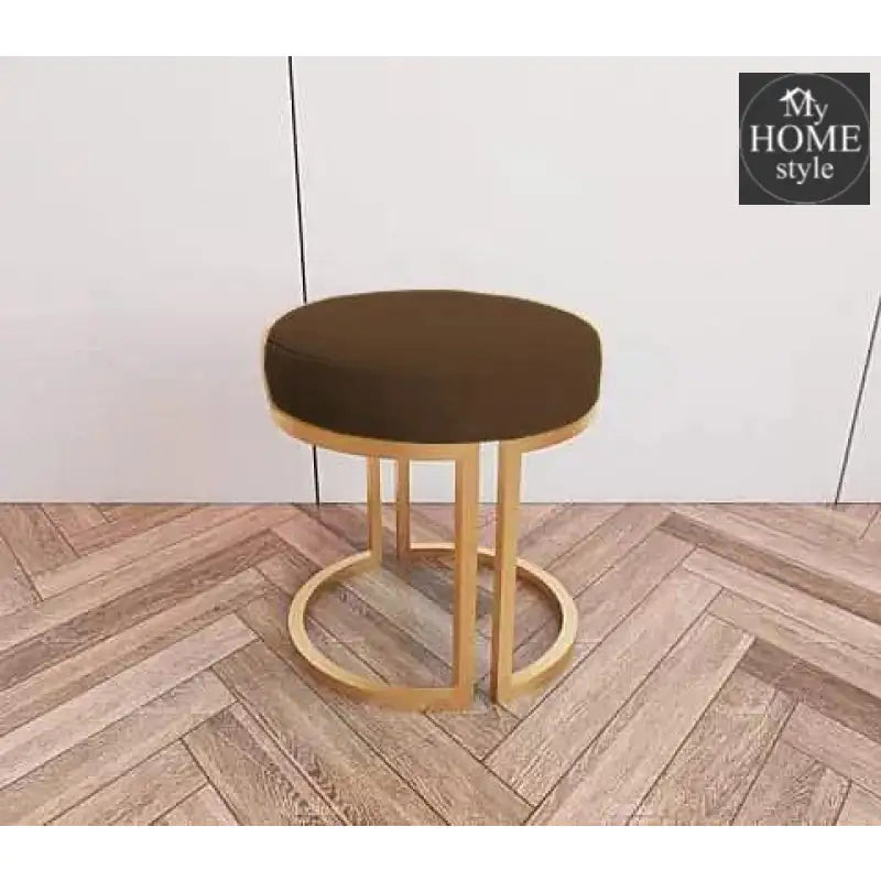 Luxury Stool With Steel Stand-634 - myhomestyle.pk