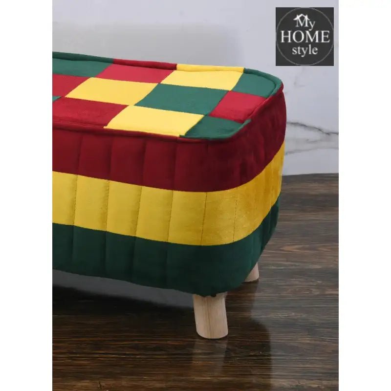 Luxury Wooden stool Two Seater - 1094 - myhomestyle.pk