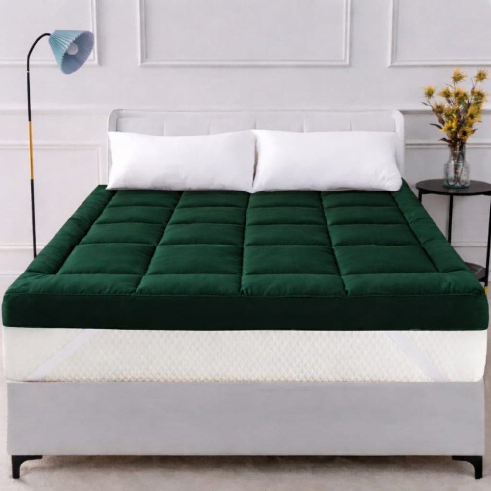 Mattress Topper Cozy & Snug - Green - myhomestyle.pk