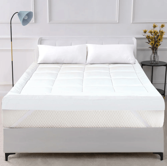 Mattress Topper Cozy & Snug - White - myhomestyle.pk