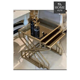 Metal Golden coffee table luxury table -1309