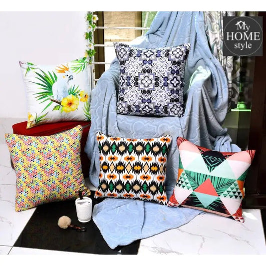 Pack of 5 Duck Digital Printed Cushion covers - myhomestyle.pk