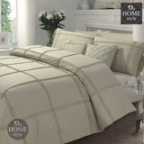 Pleated Duvet Set in Beige Color - myhomestyle.pk