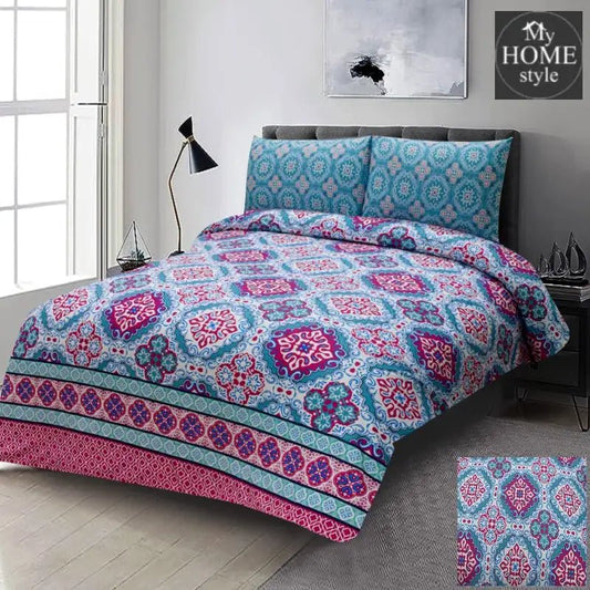 Premium Printed Bed Sheet 835 - myhomestyle.pk