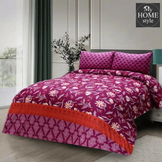 Premium Printed Bed Sheet 843 - myhomestyle.pk