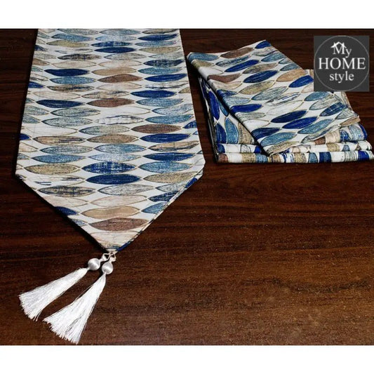 Printed Table Runner Set MHS - 210 - myhomestyle.pk