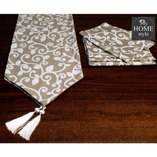 Printed Table Runner Set MHS - 213 - myhomestyle.pk