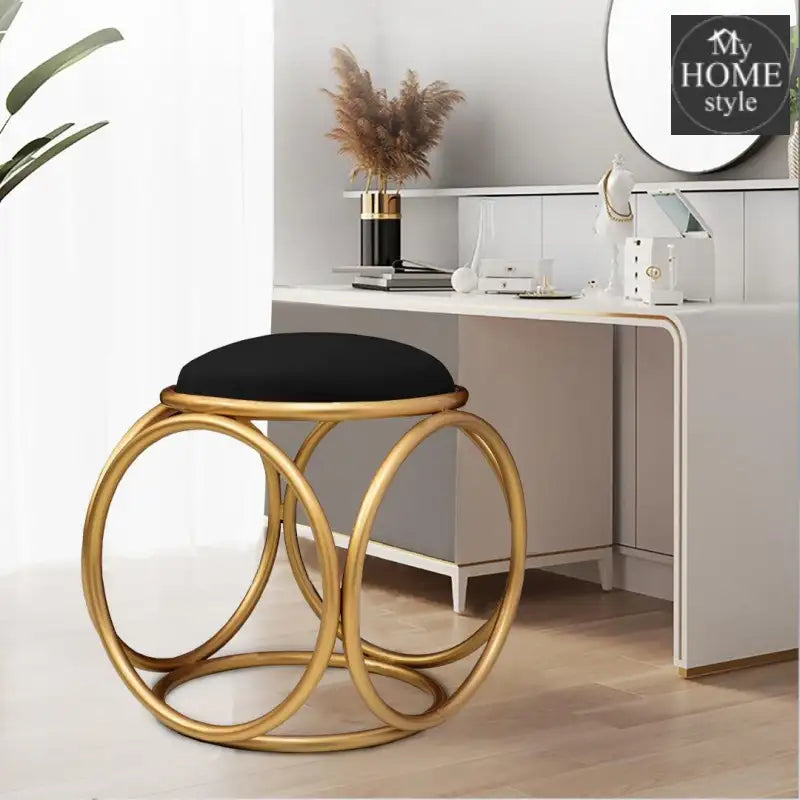 Round stool 1 Seater With Steel Stand -362 - myhomestyle.pk