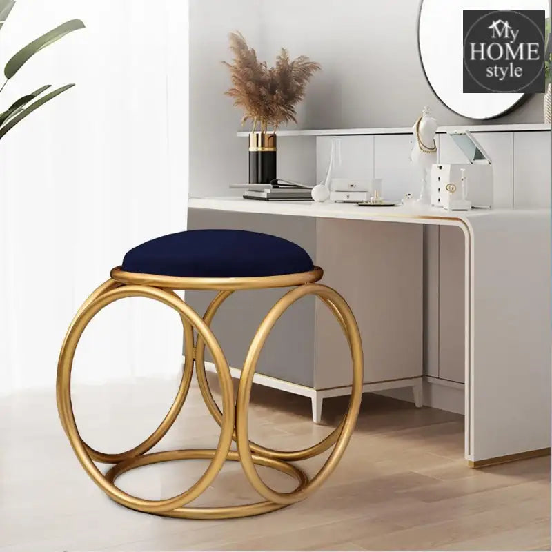Round stool 1 Seater With Steel Stand -363 - myhomestyle.pk