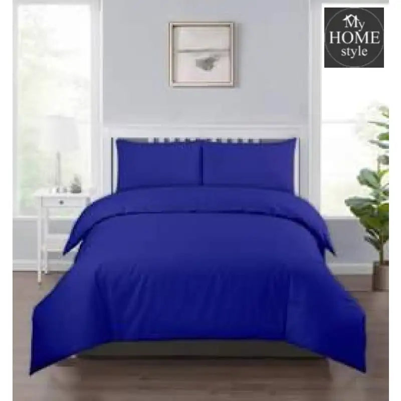 Royal Blue- Quilt Cover Set - myhomestyle.pk