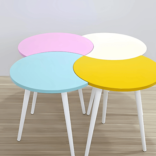 Set of 4 Wooden Coffee Table - 1504 - myhomestyle.pk