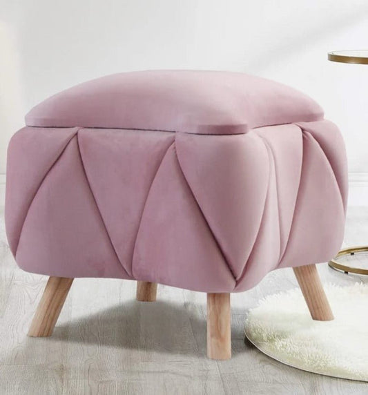 Single Ottoman Luxury Stool - 1438 - myhomestyle.pk