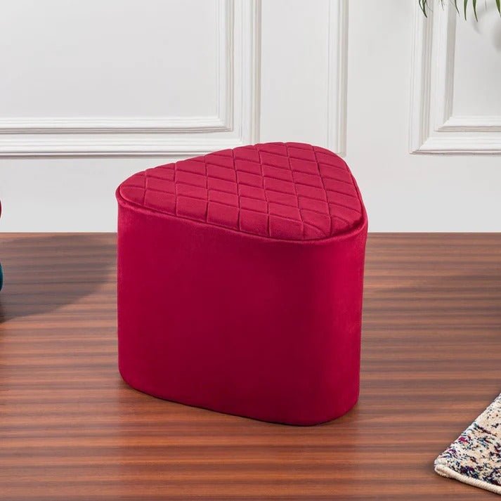 Single Seater Luxury Triangular Stool - 1433 - myhomestyle.pk