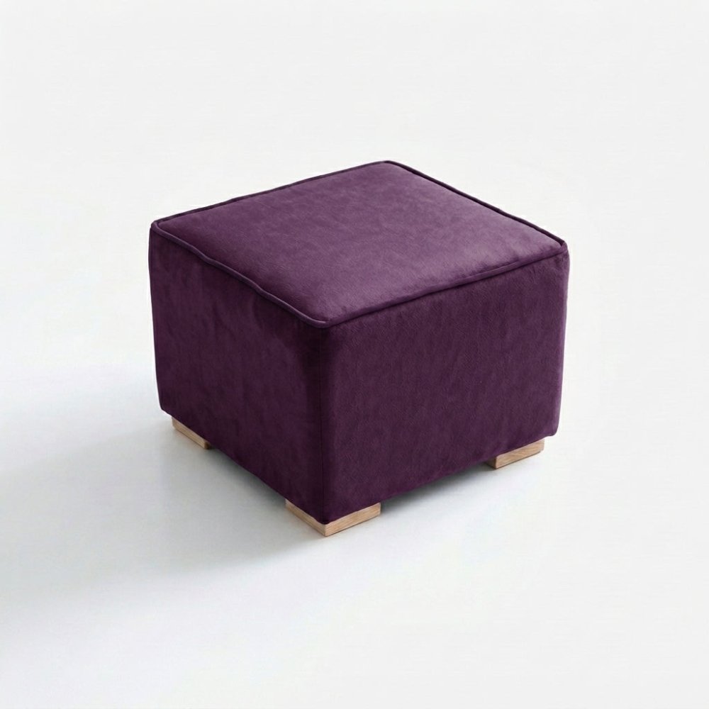 Single Seater Square Premium Stool - 1587 - myhomestyle.pk