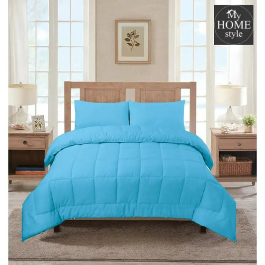 Sky Blue Summer Comforter - myhomestyle.pk