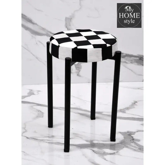 Steel Large Luxury Creative Stool - 1095 - myhomestyle.pk