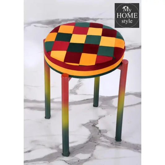 Steel Large Luxury Creative Stool - 1096 - myhomestyle.pk