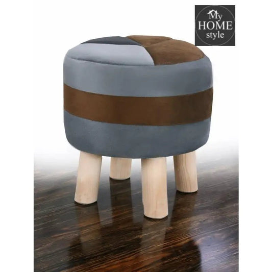 Wooden Round Stool - 1069 - myhomestyle.pk