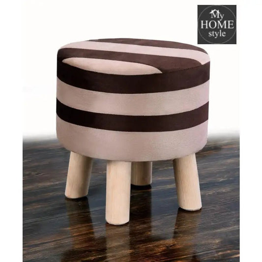 Wooden Round Stool - 1070 - myhomestyle.pk