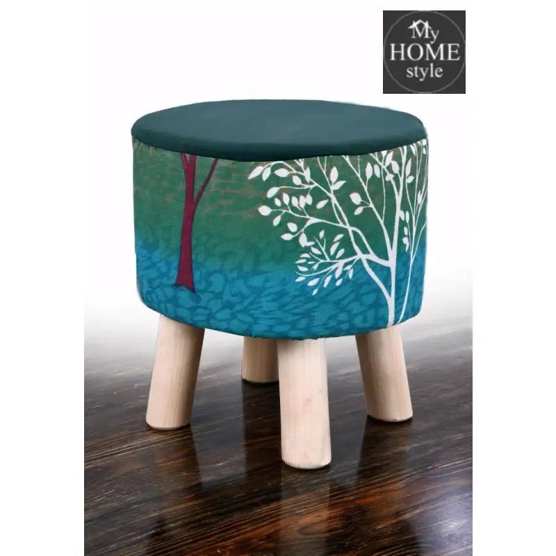 Wooden Round Stool - 1075 - myhomestyle.pk