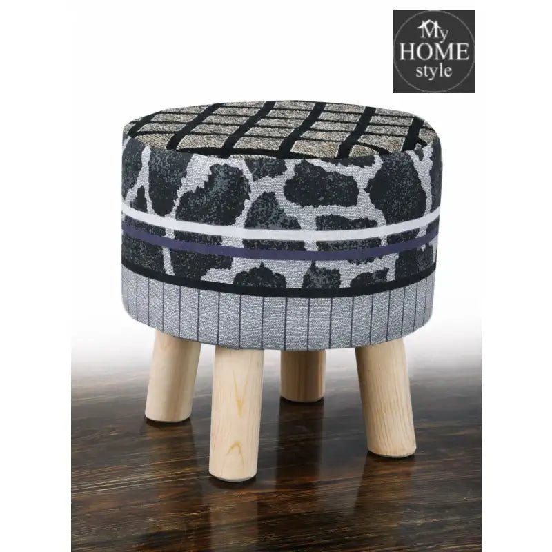 Wooden Round Stool - 1080 - myhomestyle.pk