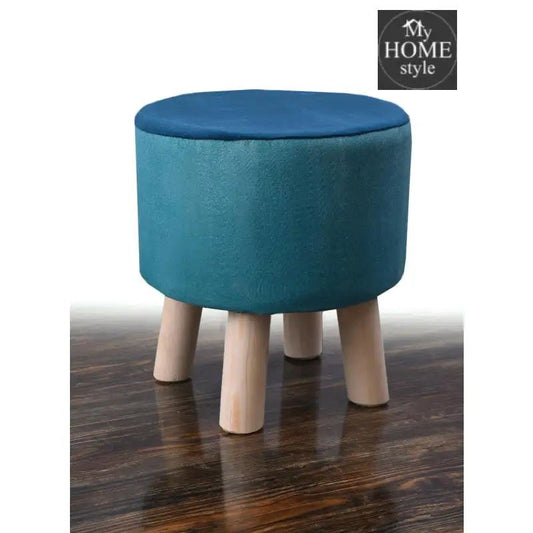 Wooden Round Stool - 1081 - myhomestyle.pk