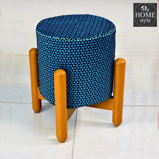 Wooden stool drone shape - 0285 - myhomestyle.pk