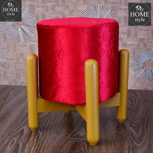 Wooden stool drone shape - 122 - myhomestyle.pk