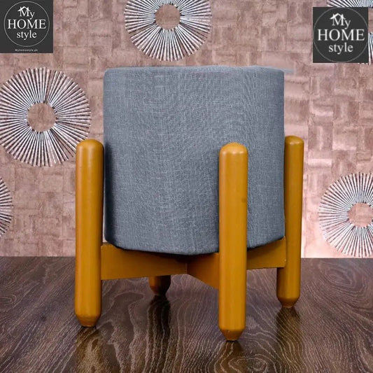 Wooden stool drone shape - 123 - myhomestyle.pk