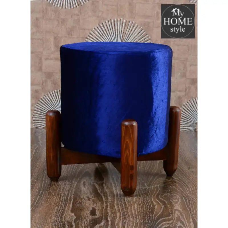 Wooden stool round shape-65 - myhomestyle.pk