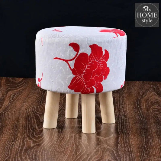 Wooden stool round shape - 152 - myhomestyle.pk