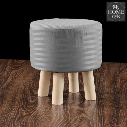 Wooden stool round shape - 158 - myhomestyle.pk