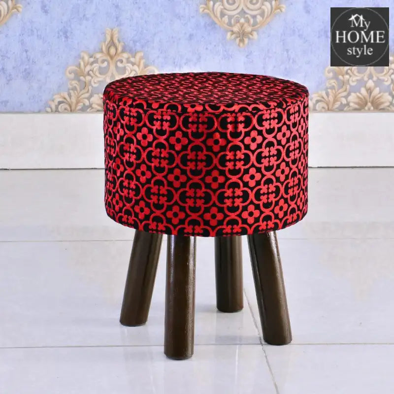 Wooden stool Round shape-216 Large - myhomestyle.pk