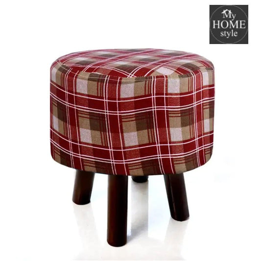 Wooden stool round shape - 433 - myhomestyle.pk