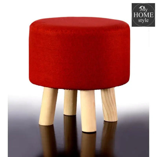 Wooden stool round shape - 454 - myhomestyle.pk