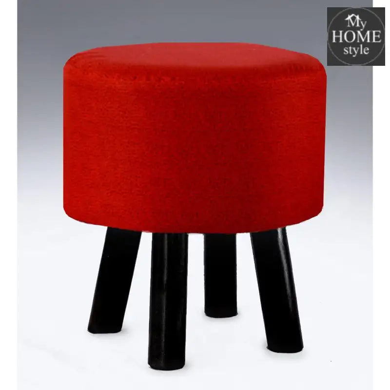 Wooden stool round shape-455 - myhomestyle.pk