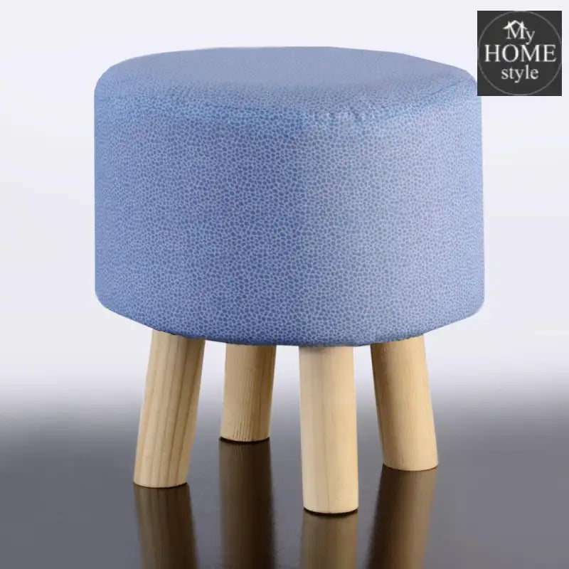 Wooden stool round shape-460 - myhomestyle.pk