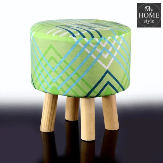 Wooden stool round shape - 464 - myhomestyle.pk