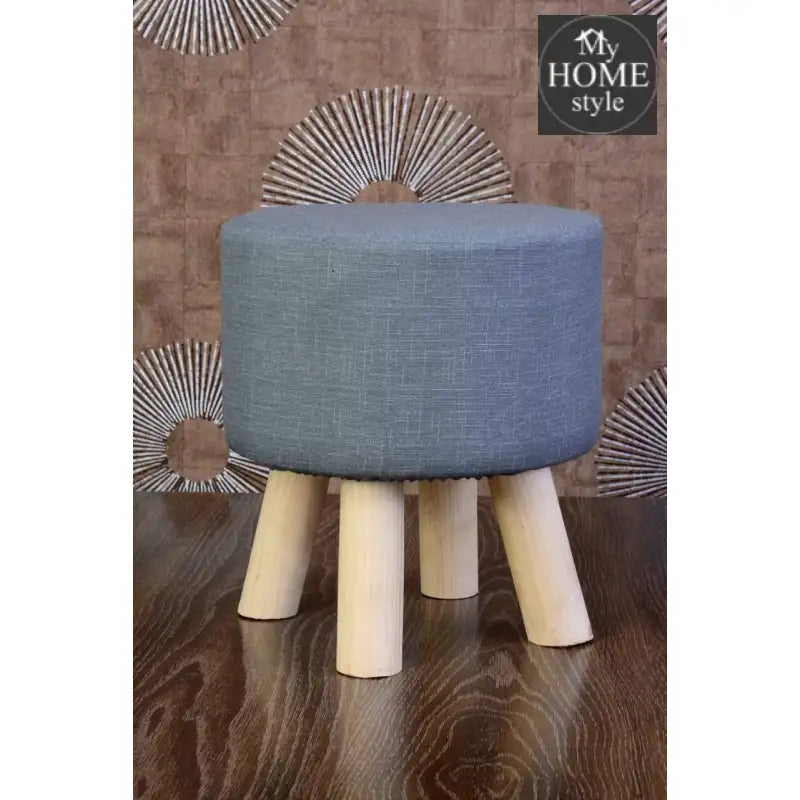 Wooden stool round shape-48 - myhomestyle.pk