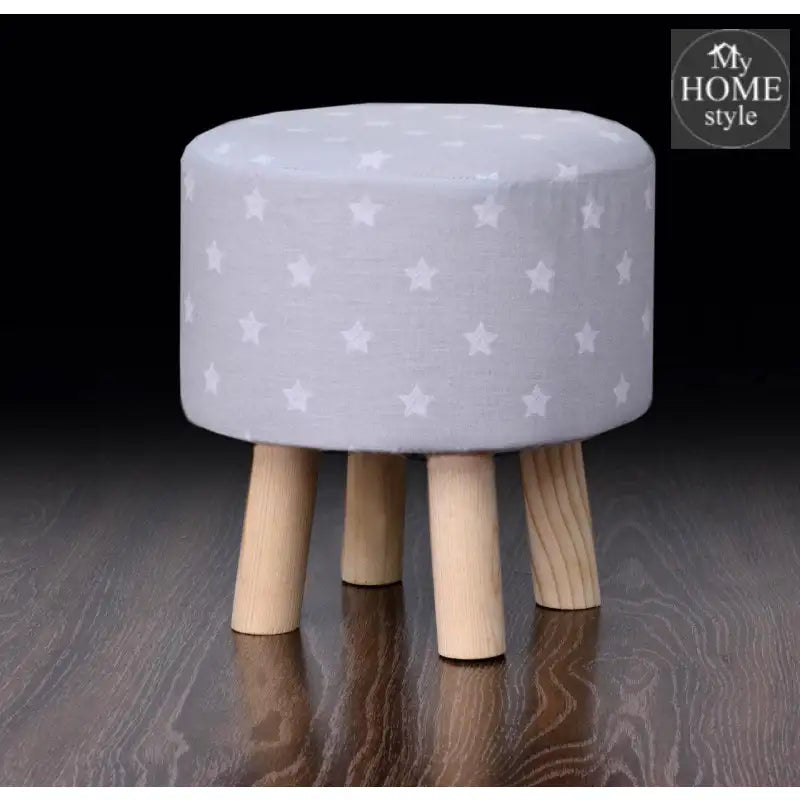 Wooden stool round shape-540 - myhomestyle.pk