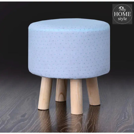 Wooden stool round shape-542 - myhomestyle.pk