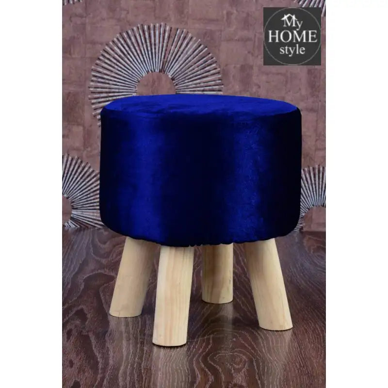 Wooden stool round shape-68 - myhomestyle.pk