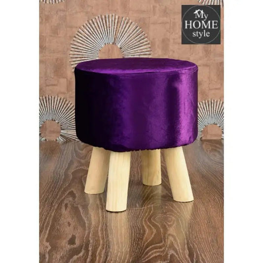 Wooden stool round shape - 70 - myhomestyle.pk