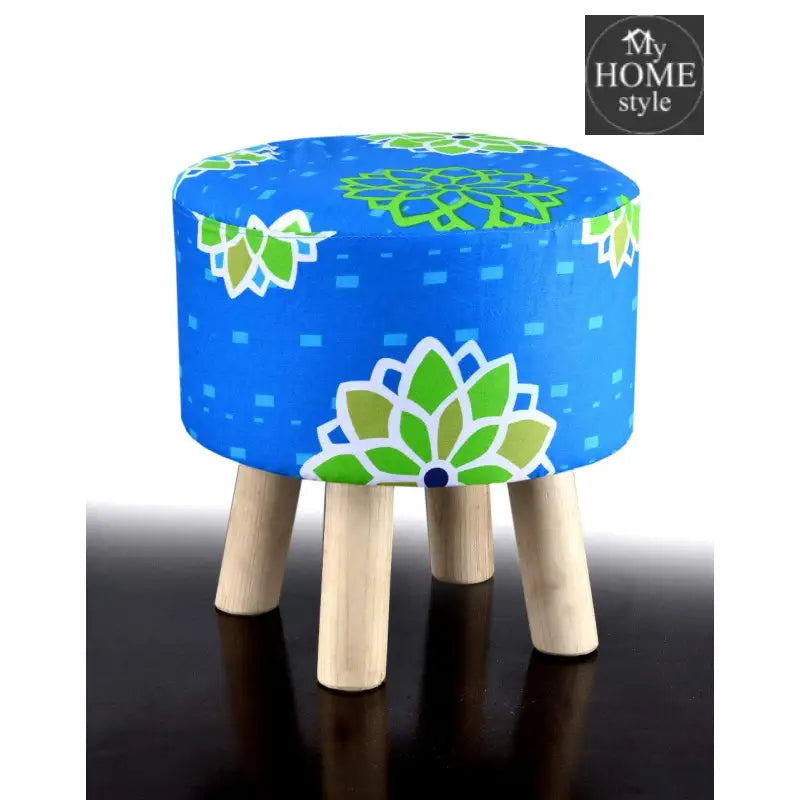 Wooden stool round shape-751 - myhomestyle.pk