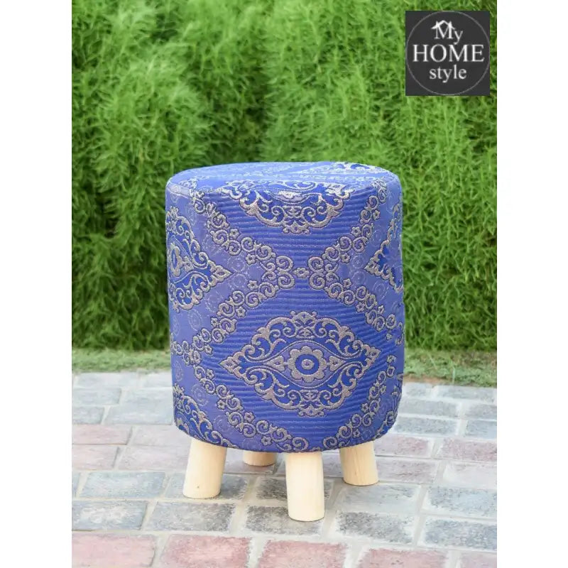 Wooden stool round shape-92 - myhomestyle.pk
