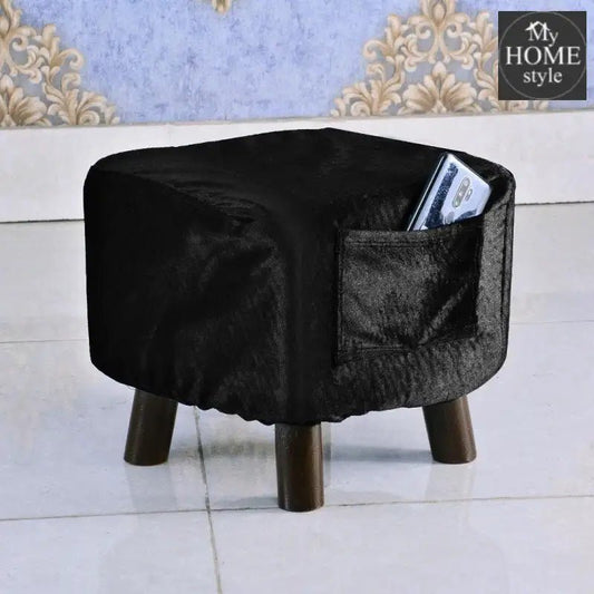 Wooden stool Square shape - 266 Small - myhomestyle.pk