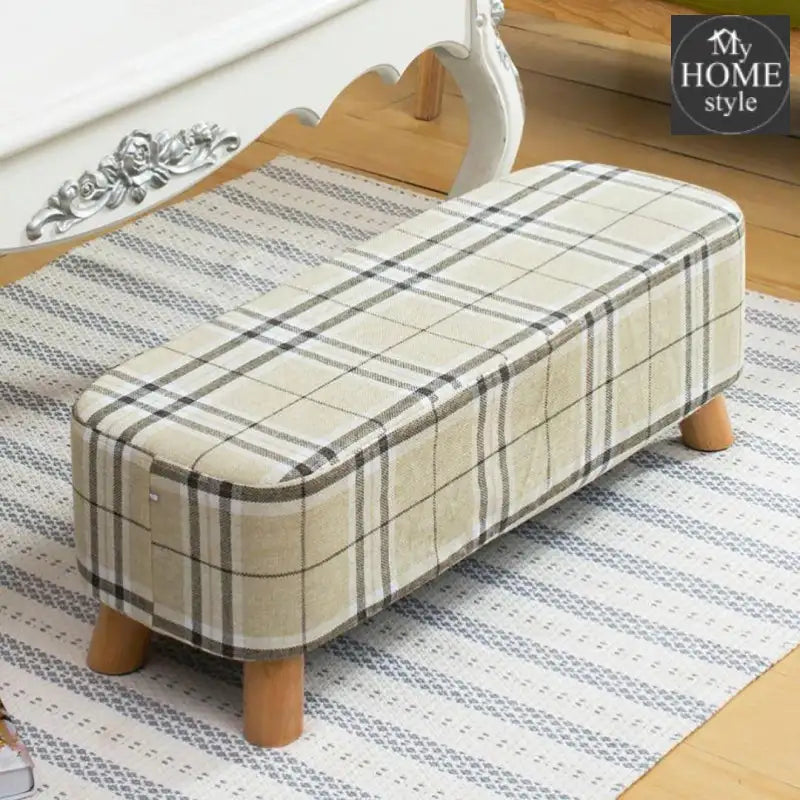 Wooden stool Two Seater-111 - myhomestyle.pk